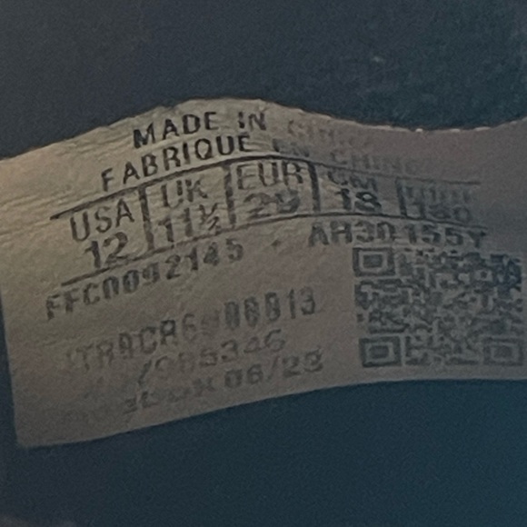 Kids Reebok Forte Racer size 12 - Picture 7 of 7